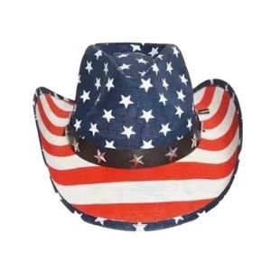 American Flag Cowboy Hat